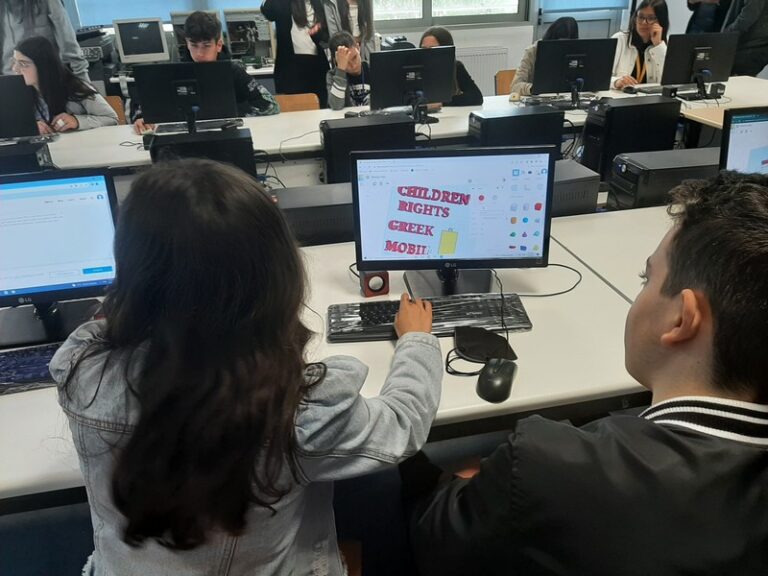 Read more about the article Εργαστήριο στα πλαισία προγράμματος Erasmus+ “Children’s Rights in Digital Stories”